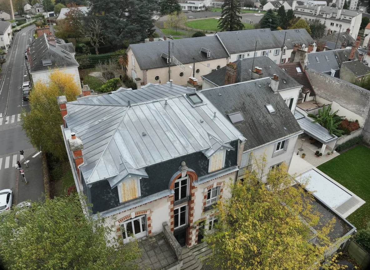 Inspection de toiture par drone à Amiens Inspection de toiture par drone à Amiens